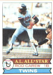 1979 Topps Baseball Cards      300     Rod Carew